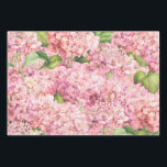 Elegant Floral Pink Hydrangea Pattern Wrapping Paper Sheets<br><div class="desc">These elegant floral wrapping paper sheets feature pink hydrangeas in full bloom completely covering the tissue paper. Perfect for wedding gift wrap and decoupage projects as well as other paper crafts. Designed by world renowned artist ©Tim Coffey.</div>