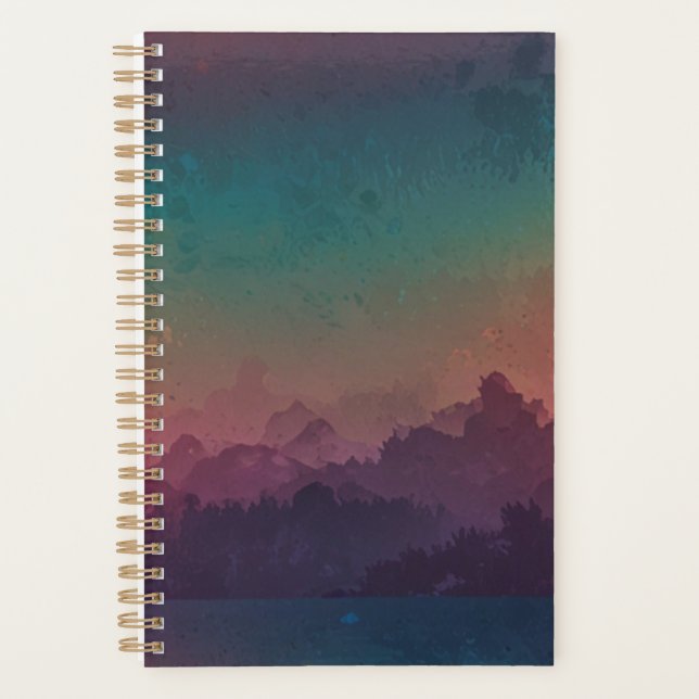 Elegant Floral  Planner (Front)