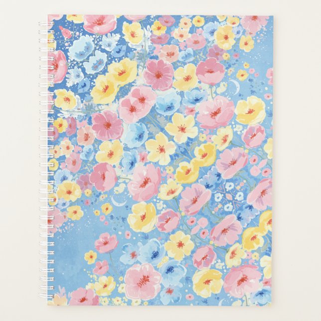 Elegant Floral Planners For Her (Front)