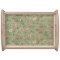 Elegant Floral Print Serving Tray