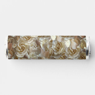 Elegant Floral Rose Petal Pattern Breath Savers® Mints