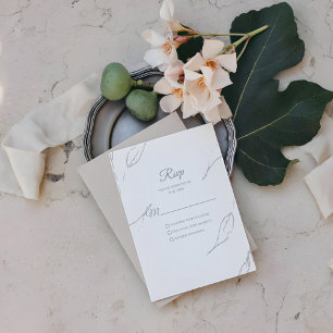Elegant Floral Rsvp