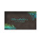 Elegant Floral Salon Spa Stylish Blue Green Brown