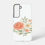 Elegant Floral Samsung Case for Women – Pastel 