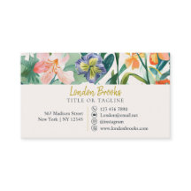 Elegant Floral Script Gold | Social Media