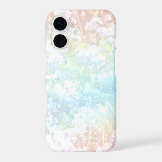 Elegant Floral Spring Design iPhone Case (Back)