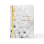 Elegant Floral Sympathy Card Elegant Floral Sympathy Card
