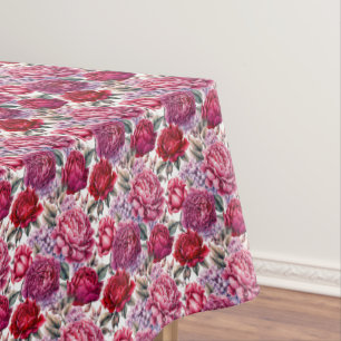 Elegant Floral Tablecloth