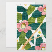 Elegant Floral & Vines (Front/Back)