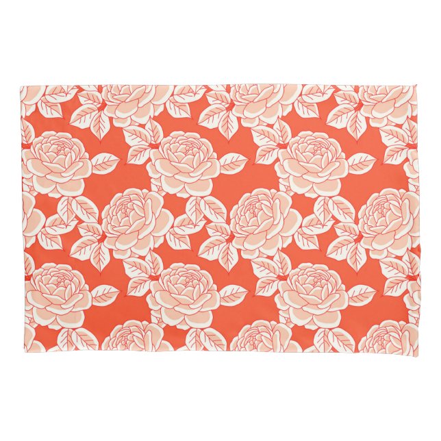 Elegant Floral Vintage Charm Pillow Case (Front)