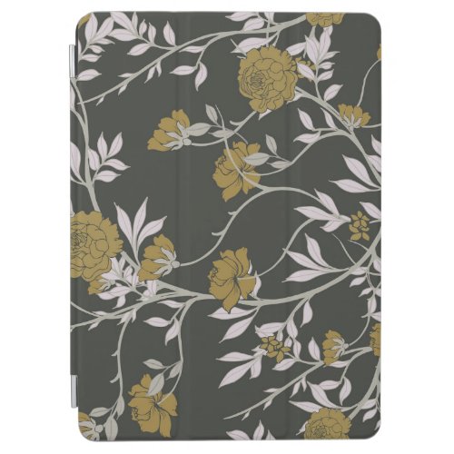 Elegant floral vintage pattern design iPad air cover