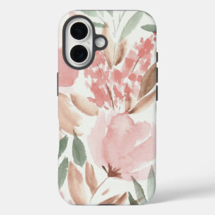 Elegant Floral Watercolor iPhone 16 Case
