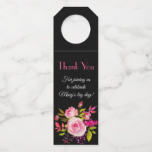 Elegant Floral Watercolor Thank You For Joining Us
