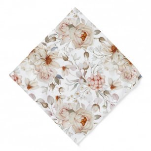 Elegant Floral Wedding Bandana – Stylish Favor