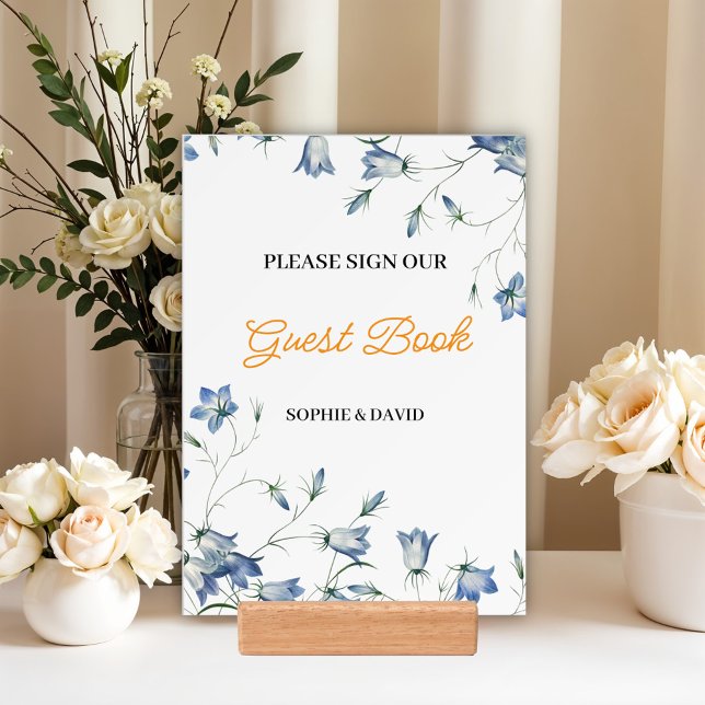 Elegant Floral  wedding guest book  Holder (Creator Uploaded)