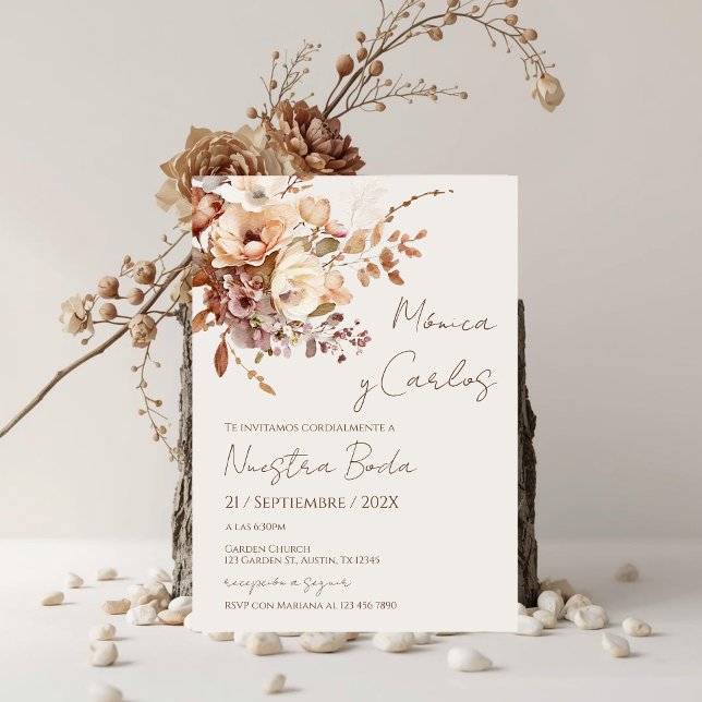 Elegant Floral Wedding Invitation (Creator Uploaded)