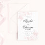 Elegant Floral Wedding  Invitation