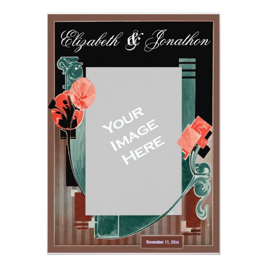 Elegant Floral Wedding Invitations