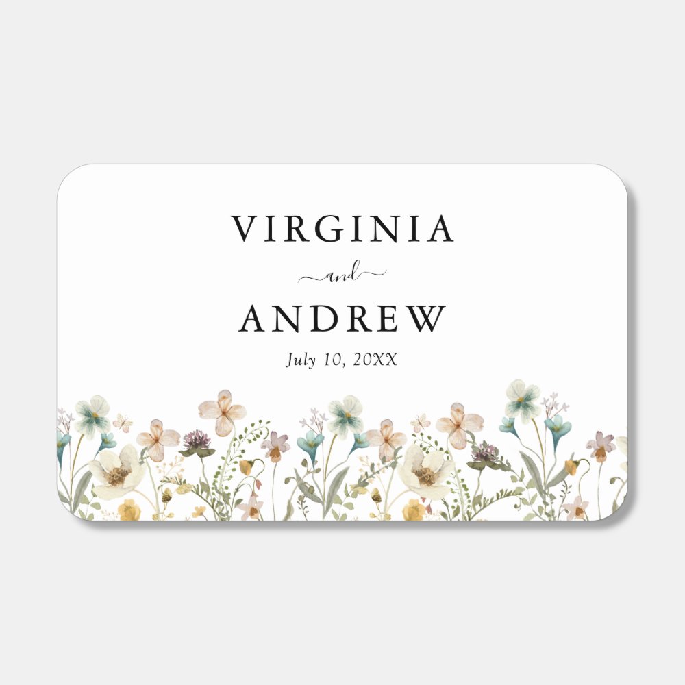 Disover Elegant Floral Wedding Matchboxes