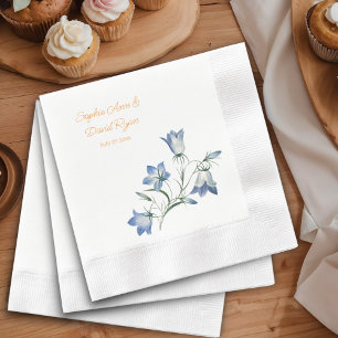 Elegant Floral Wedding Napkins