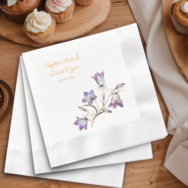 Elegant Floral Wedding  Napkins (Creator Uploaded)