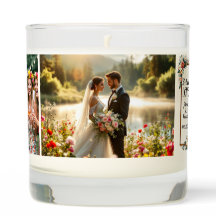 Elegant Floral Wedding Photo 