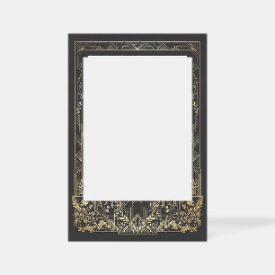 Elegant Floral Wedding Selfie Frame