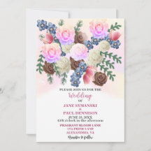 Elegant Floral Wildflower-Boutique-Wedding-Invite