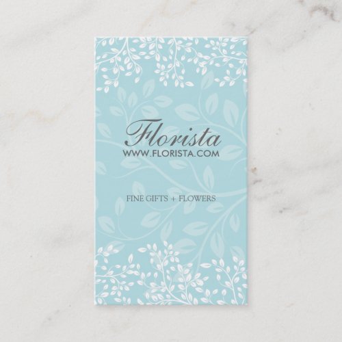 Elegant Florist Business Cards