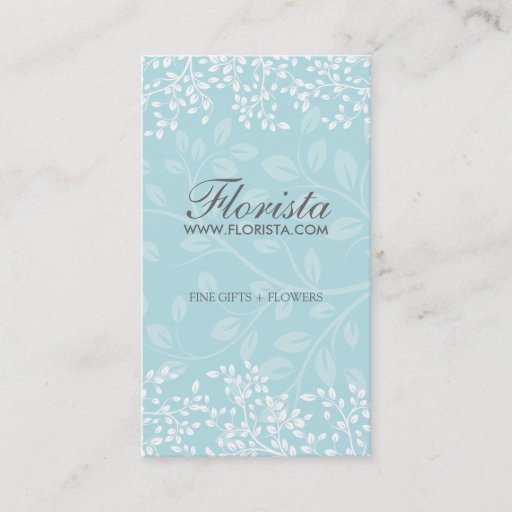 Customizable Elegant Florist Business Cards