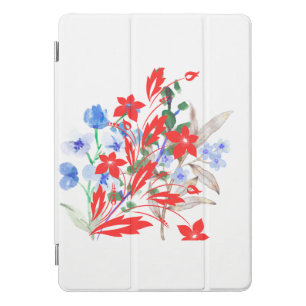 Elegant Flower and Leaves Artwork   Minimal  iPad Pro Cover