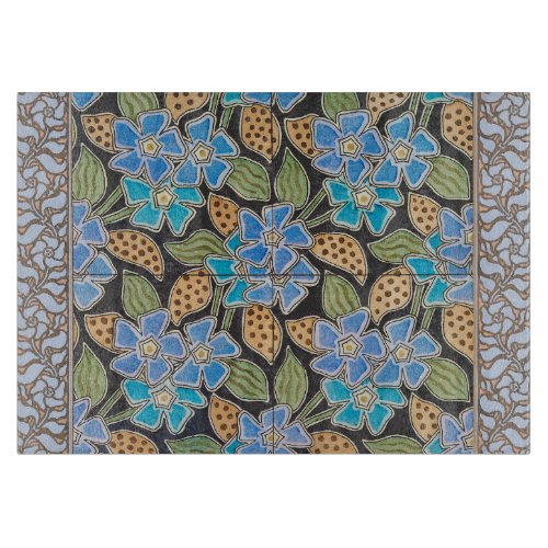 Elegant Flower Blue Periwinkle Floral Classic Cutting Board