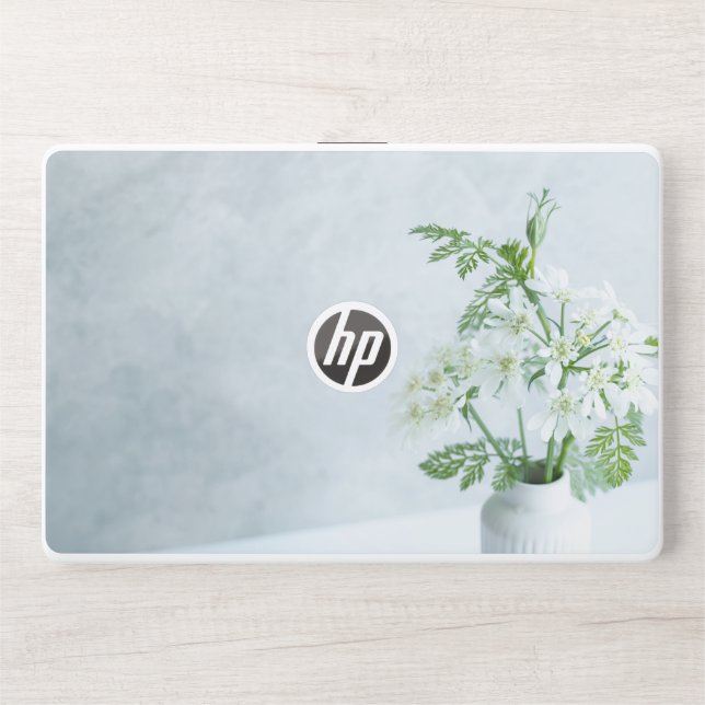 Elegant Flower  HP Laptop Skin (Front)
