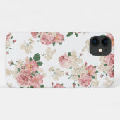 Elegant Flower Pattern Case-Mate iPhone Case (Back (Horizontal))