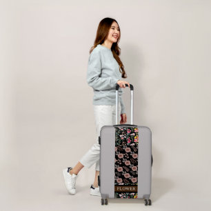 Elegant Flower Watercolor Customize Luggage