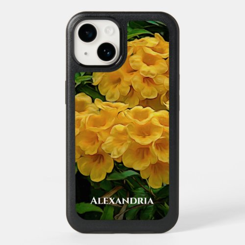 Elegant Flower Yellow Ginger Thomas Floral Nature  OtterBox iPhone 14 Case