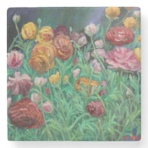 Elegant flowered booths