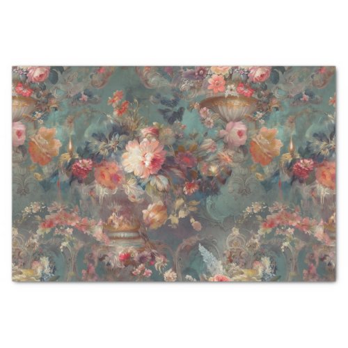 Elegant Flowers Tissue Paper