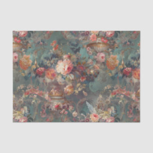 Elegant Flowers Tissue Paper