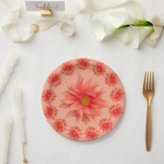 Elegant Flowery, Paper Plates