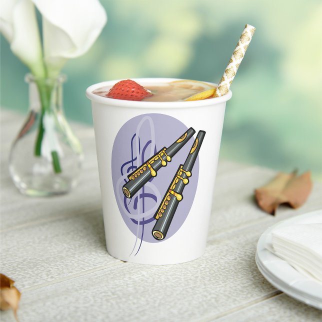 Elegant Flute Duet Music Musical Instrument   Paper Cups (Creator Uploaded)
