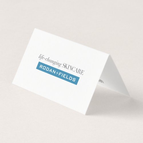 Elegant Folded Notecards Business Card