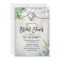 Elegant Foliage Gold Anchor & Rope Bridal Shower