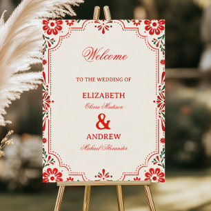 Elegant Folk Botanical Celebration Mexican Foam Board
