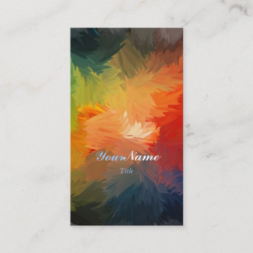 Customizable Elegant Font Business Card