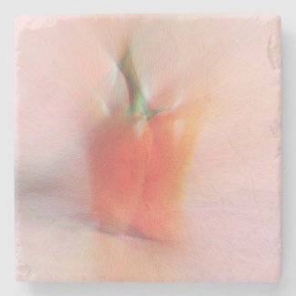 Elegant Food Red Peppers Colorful Abstract Art