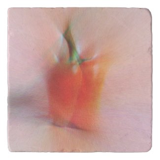 Elegant Food Red Peppers Colorful Abstract Art