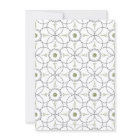 Elegant formal classic vintage wedding invitation