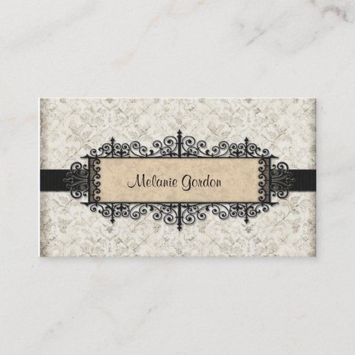 Customizable Elegant Frame2 Business Card