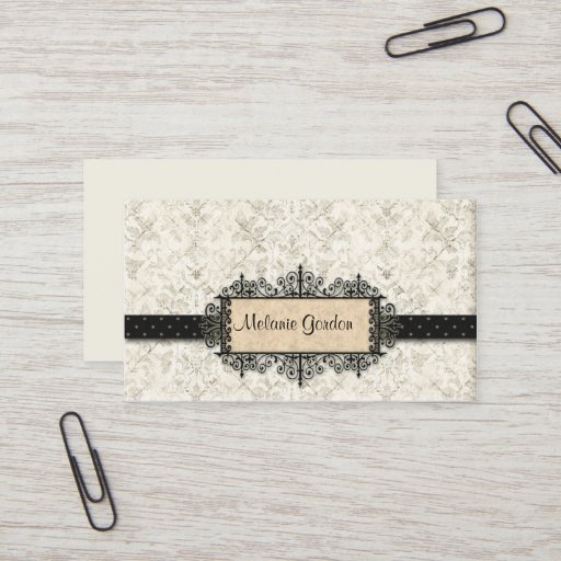 Customizable Elegant Frame Business Card